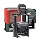 DATE STAMPS, NUMBERER AND DIAL-A-PHRASE STAMPS